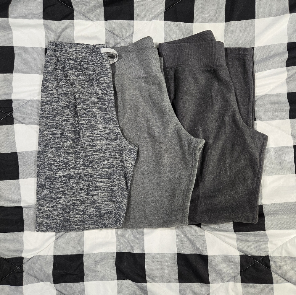 Women's Sweatpant bundle,  size Medium,  3 pair. Good Condition